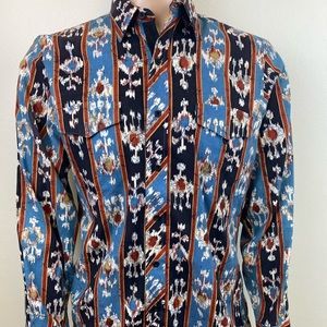 Vintage Western Roper Long Sleeve Medium